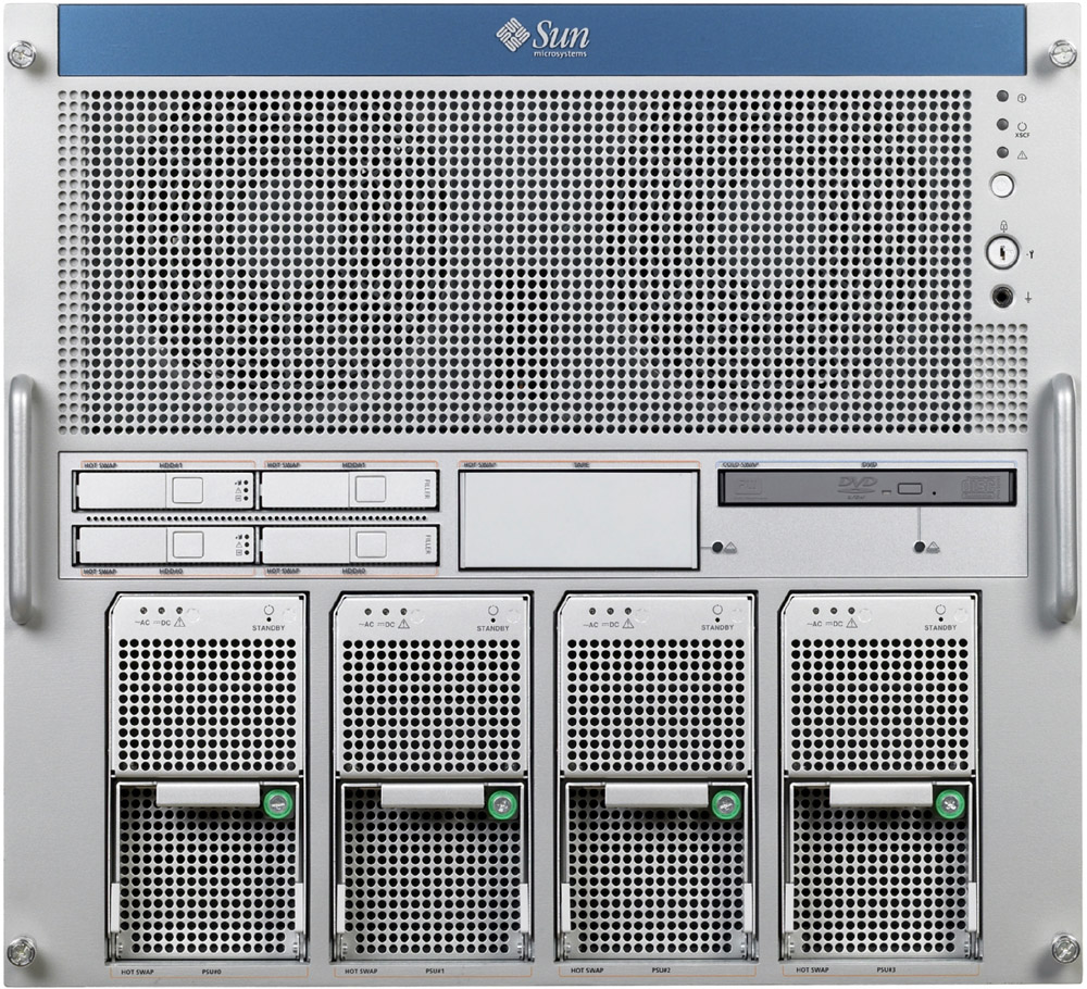 Sun SPARC Enterprise M5000, RoHS:YL Front Zoom