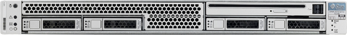 Sun SPARC Enterprise T5140 Front Zoom