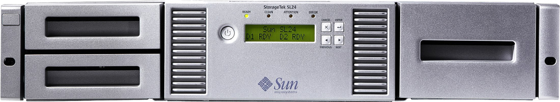 Sun StorageTek SL24, RoHS:YL Front Zoom