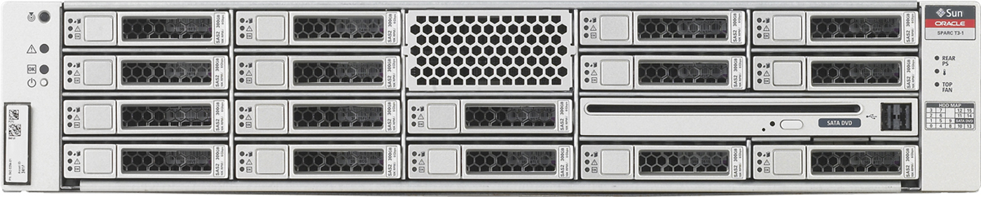 SPARC T3-1 Front Zoom