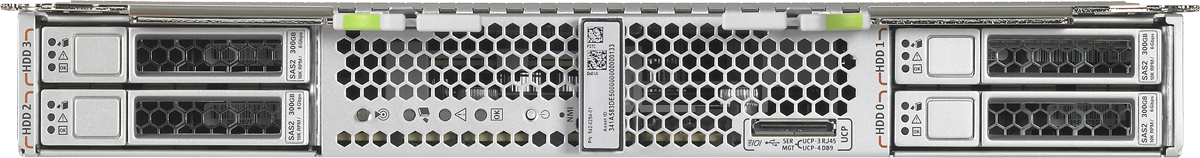 SPARC T3-1B Server Module Front Zoom