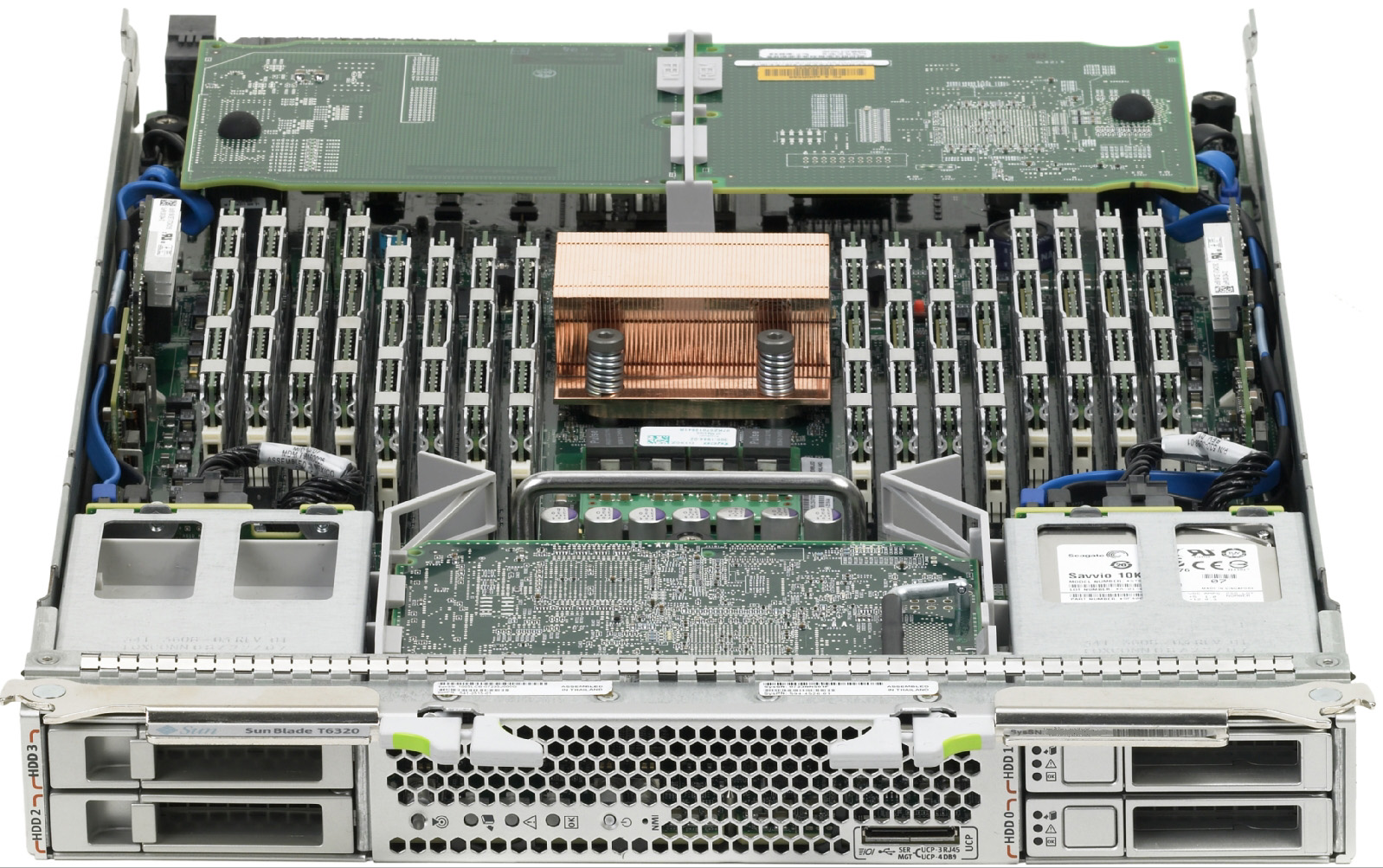 Sun Blade T6320 Server Module, RoHS:YL Front Open Zoom