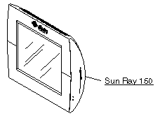 Sun Ray 150 Exploded View
                    